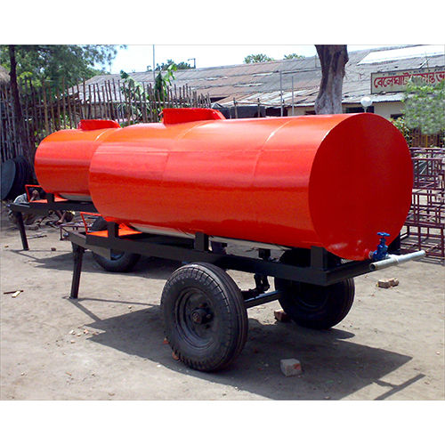 2500 Ltr  Two Wheeler Water Tanker Trailer