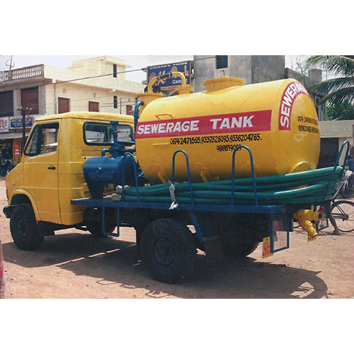 3000 Ltr Truck Mounted Suction Machine
