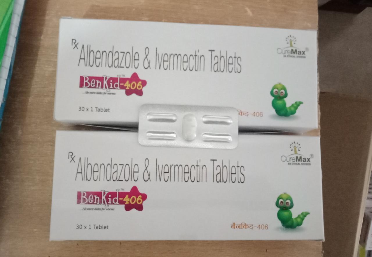 Albendazole 400 mg & Ivermectin 6 mg