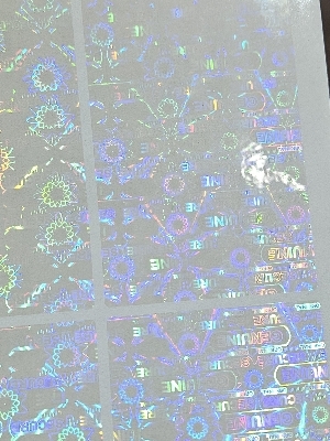 transparent holographic film