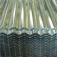 Galvanized Corrugated Sheet - 1000mm Width, Thickness 0.40mm To 1mm | Durable Silver Steel, Corrosion Resistant, Maintenance Free