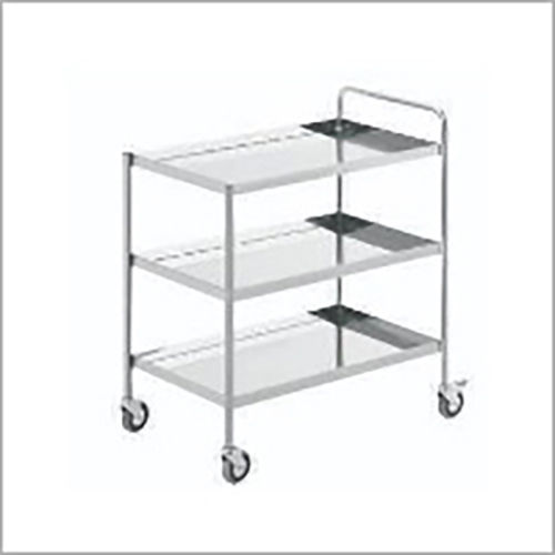 SS 3 Tier Room Service Trolley