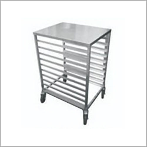 SS Tray Rack Trolley