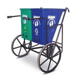 Green, Blue Wheel Dust Bin Cleaning Type: Clean-In-Place(Cip)