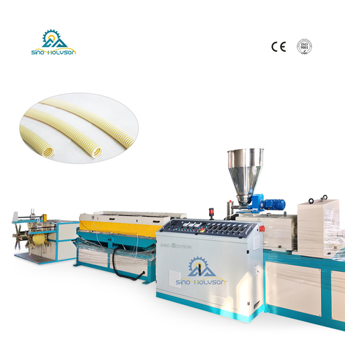 PVC Electric Conduit Corrugated Pipe Machine