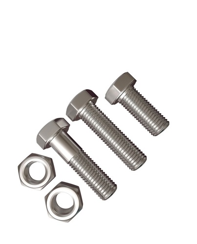Titanium Grade 2 Bolt Nut Washer - Steel and Aluminium, Silver Color, 99% Purity | Suitable for Casting, Available Shapes: Bar, Grain, Lump, Rod, Roll, Sheet, Wire