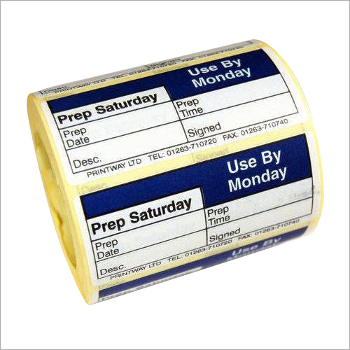 Printed Removable Adhesive Sticker - Paper Material, 0.5 mm Thickness , Multicolor Design Printing, Anti-Corrosive & Heat Resistant