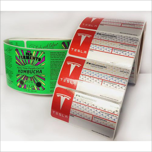 Available In Multicolor Promotional Adhesive Label