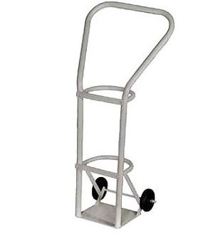 Oxygen cylinder trolley