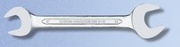 Double Open Ended Spanner - Chrome-vanadium Steel, Set Of 6/8/10/12 Metric Sizes Available, Chrome Plated Mirror Polished Finish, Silver Color