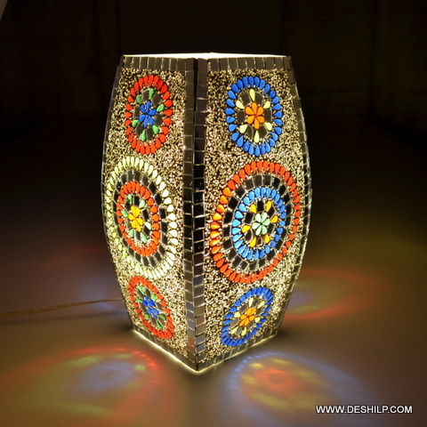 Mosaic Handmade Glass Table Lamp