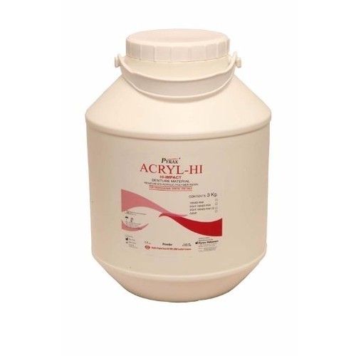 3 kg Acrylic Hi Impact Denture Base Powder