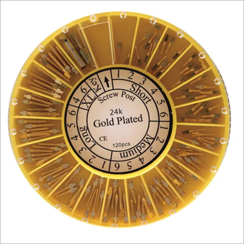 Dental Gold Post/Screw Post