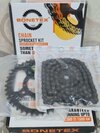 Chainsprocket Kit - Mild Steel | Compatible With Bikes, Durable Design For Enhanced Performance And Longevity