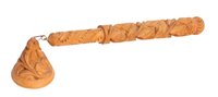 Brown Wooden Candle Snuffer