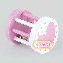 Pink Roll Rattle