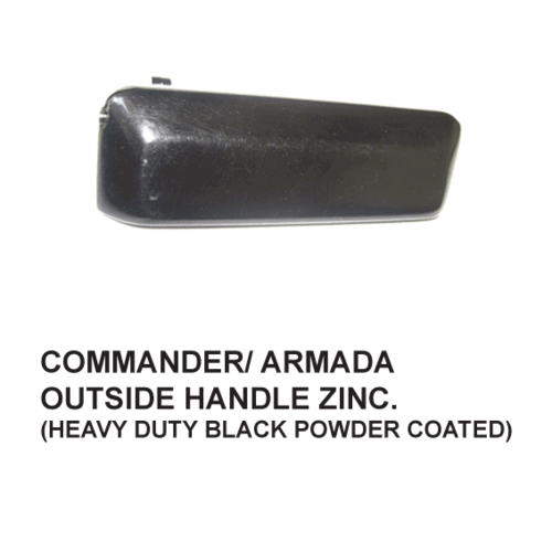 COMMANDOR / ARMADA OUT SIDE HANDLE ZINC By J K N AUTO ACCESSORIES PVT. LTD.