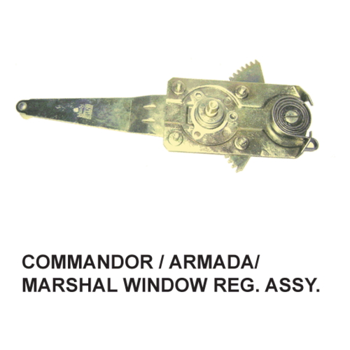 COMMANDOR / ARMADA / MARSHAL WINDOW REG. REAR