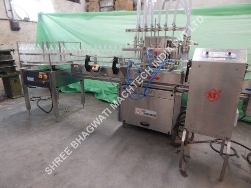 Automatic Syrup - Suspension - Oil Filling machine