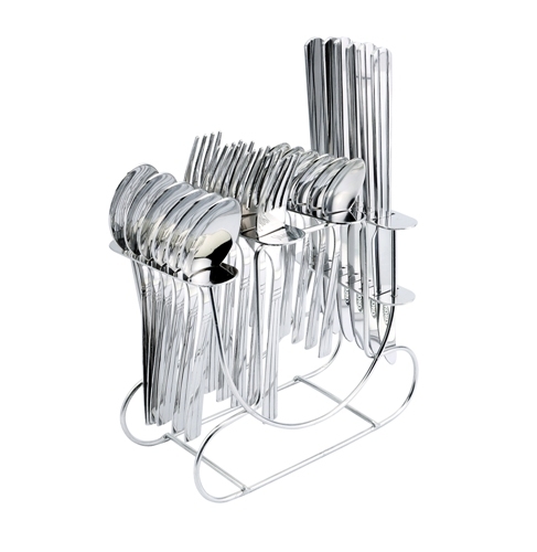 Koko Rainbow Stand Cutlery set with Knife 24 Pcs