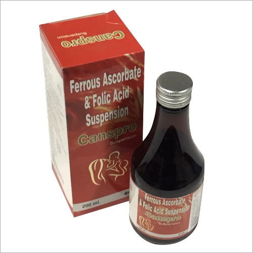 Ferrous Ascorbate and Folic Acid Suspension