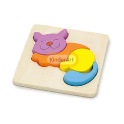 Shape Block Puzzle - Cat