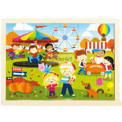 Season Puzzle Autumn