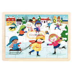 Season Puzzle Winter