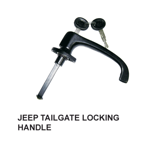 JEEP TAIL GATE LOCKING HANDLE