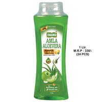 Aloevera Shampoo - Aloe Vera & Jojoba Oil Mousse, 1l, Green | Smoothens, Nourishes Hair, Suitable For Adults, 36-month Shelf Life