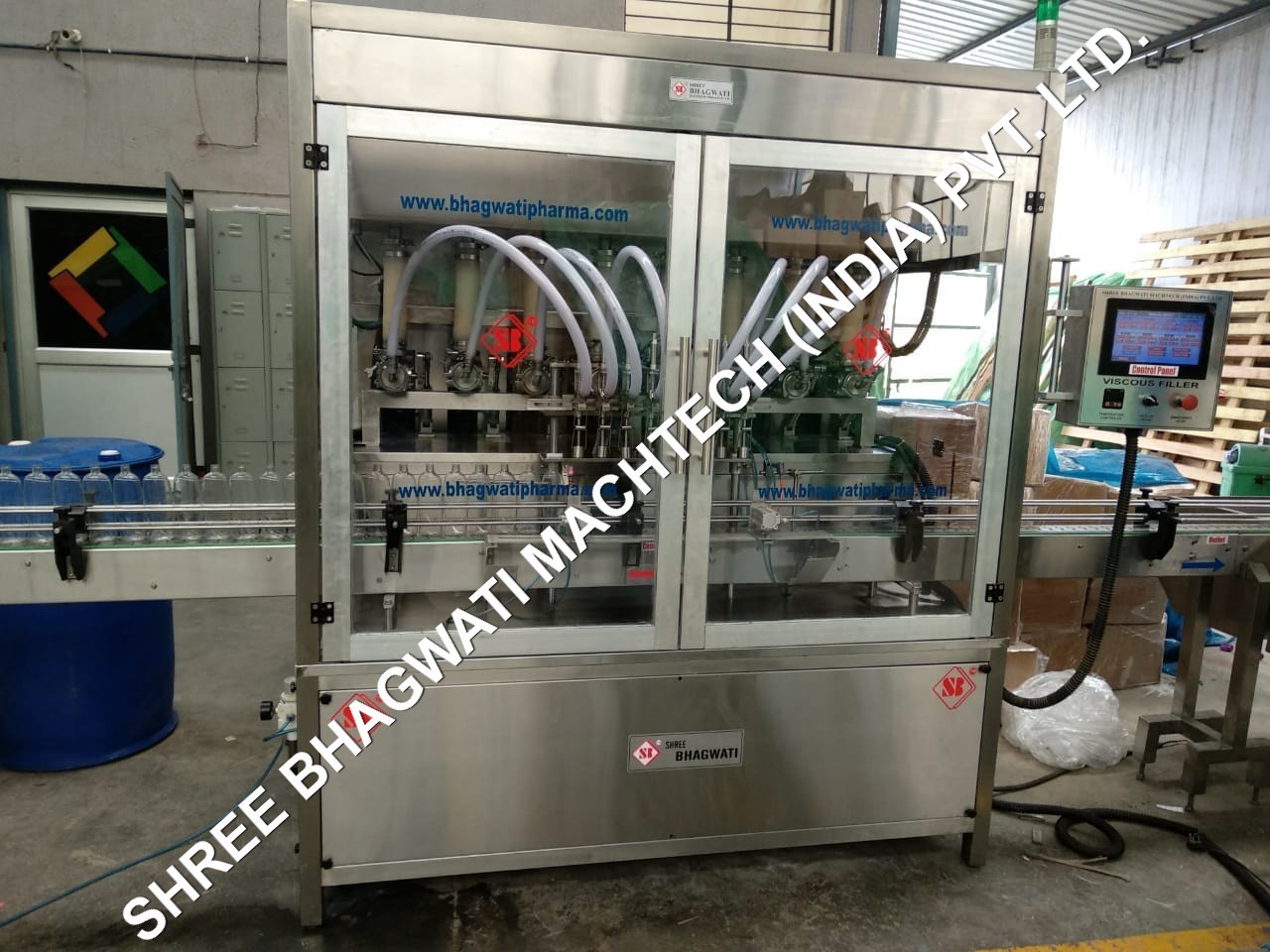 Automatic liquid Detergent Filling Machine