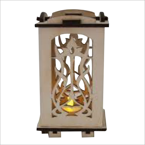 Cream Acrylic Decorative Lamp Holder