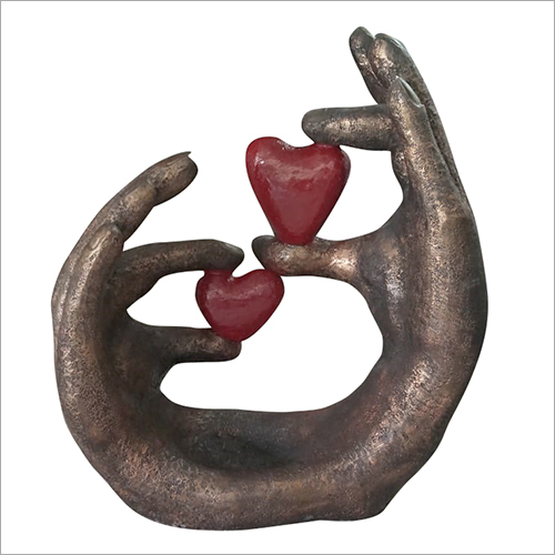 Heart in Hand Sculpture