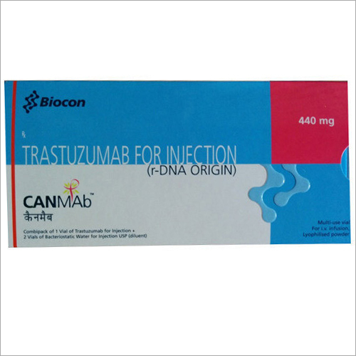 Trastuzumab Injection - 400 mg, General Medicine in Cardboard Box | Shelf Life: 2.5 Years, Store in Dry Place