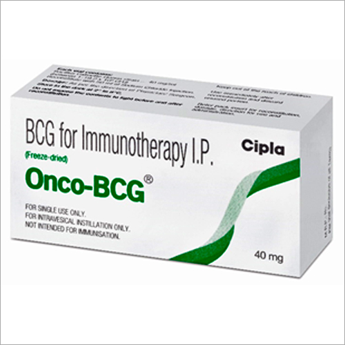 BCG Injection Medicine - 40 mg, Shelf Life of 2.5 Years, Recommended Storage in Dry Place