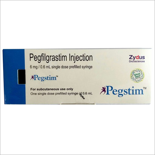 6 Mg Pegfilgrastim Injection Shelf Life: 2.5 Years