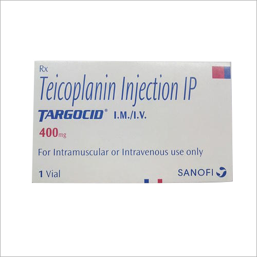 400 Mg Teicoplanin Injection Ip Shelf Life: 2.5 Years