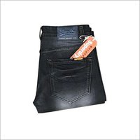 Mens Plain Blue Denim Jeans