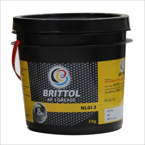 3 Kg Ap 3 Grease Pack Type: Bucket