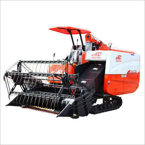 Plus Track Combine Paddy Harvester