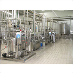 Silver Industrial Milk Processing Plant