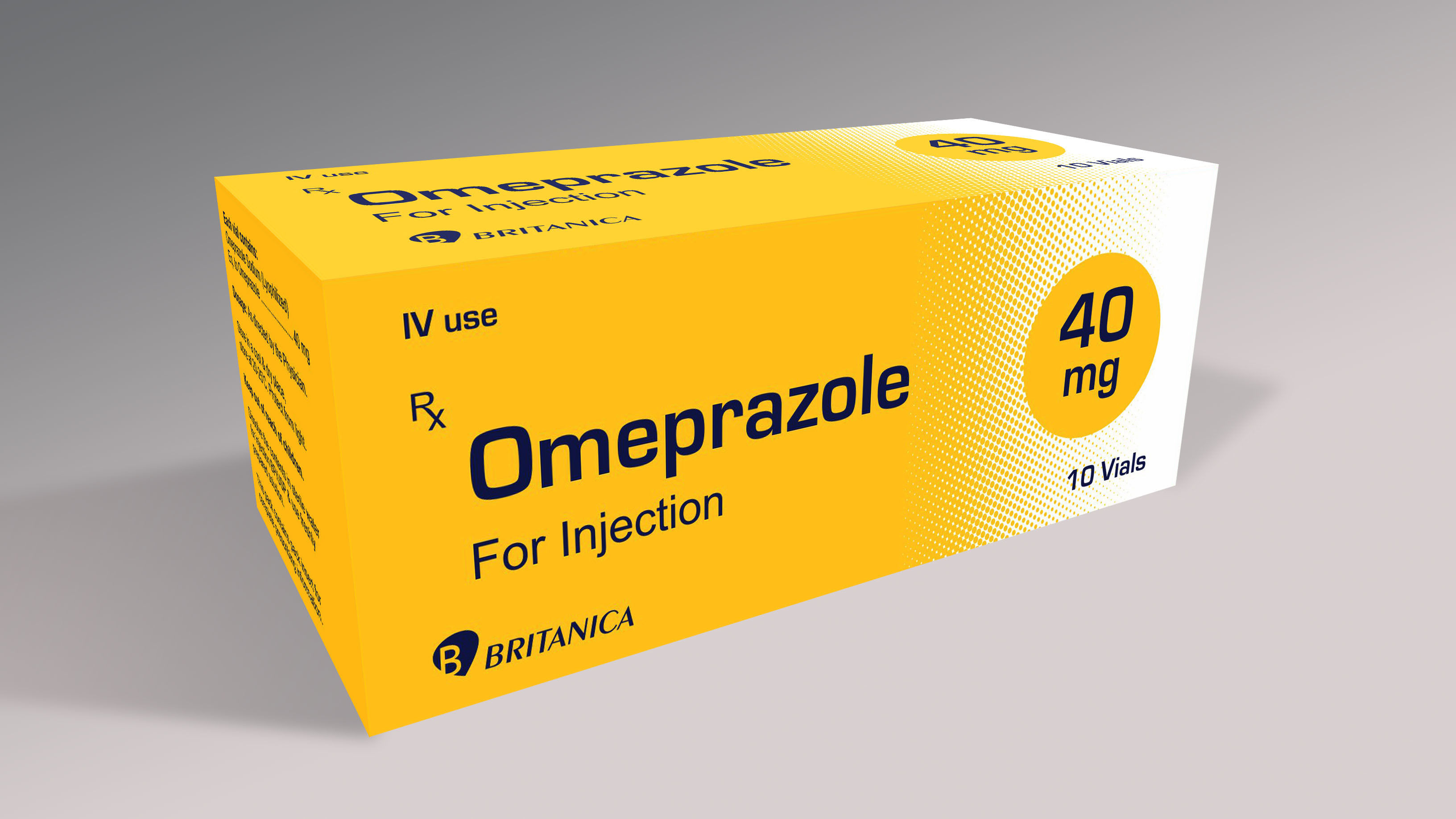 Omeprazole For Injection 40 mg
