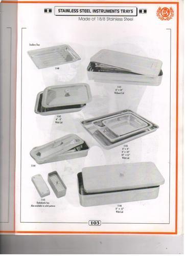 SS Instruments Tray