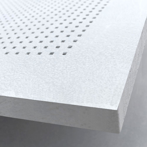 Gypsum Perforated Acoustic Panel - Quodra Perforation Application: Exposed Grids
