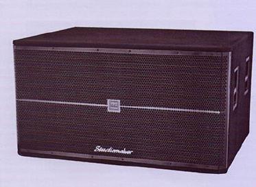 Plastic 18.2 Bass Bin Passive Pa Wooden Speaker System