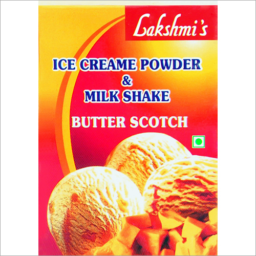 Butter Scotch Ice Cream Powder And Milk Shake