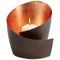 Mars Votive Copper Candle Holder