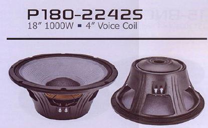 P180 22425 4 Inch Voice Call Speaker Power: 1000 Watt (W)