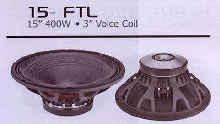 15 Ftl 3 Inch Voice Call Speaker Power: 400 Watt (W)