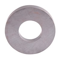 Ceramic Ring Magnets - Grade 5, 50mm Diameter Dark Charcoal Gray | Economical Permanent Magnets For Manufacturing And Craft Applications